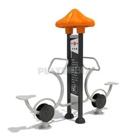 Bicicleta estática doble