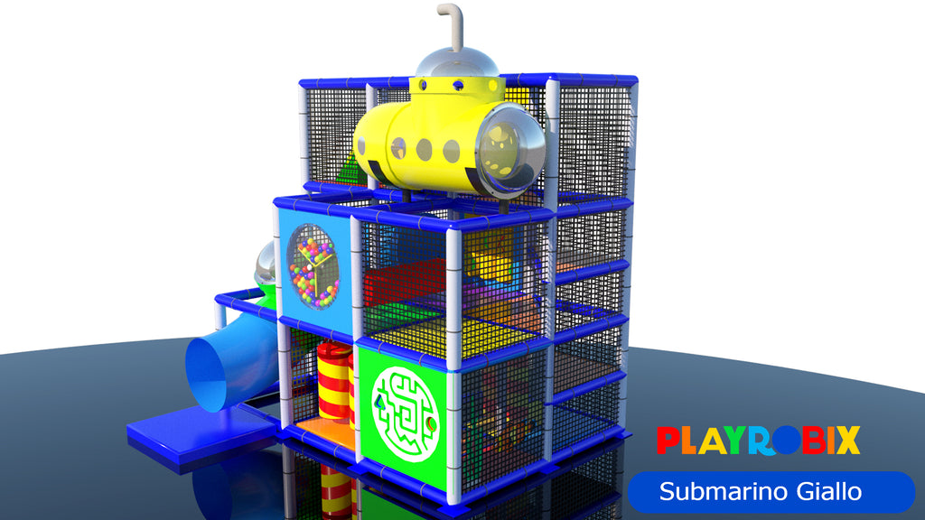 Juego infantil de interior: Submarino Giallo